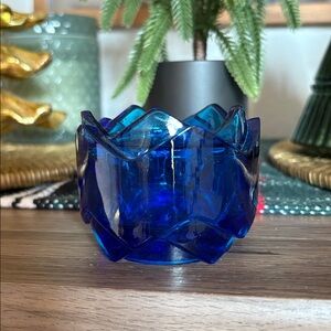 💎RARE💎Vintage Avon Handkerchief Tulip Votive Candleholder